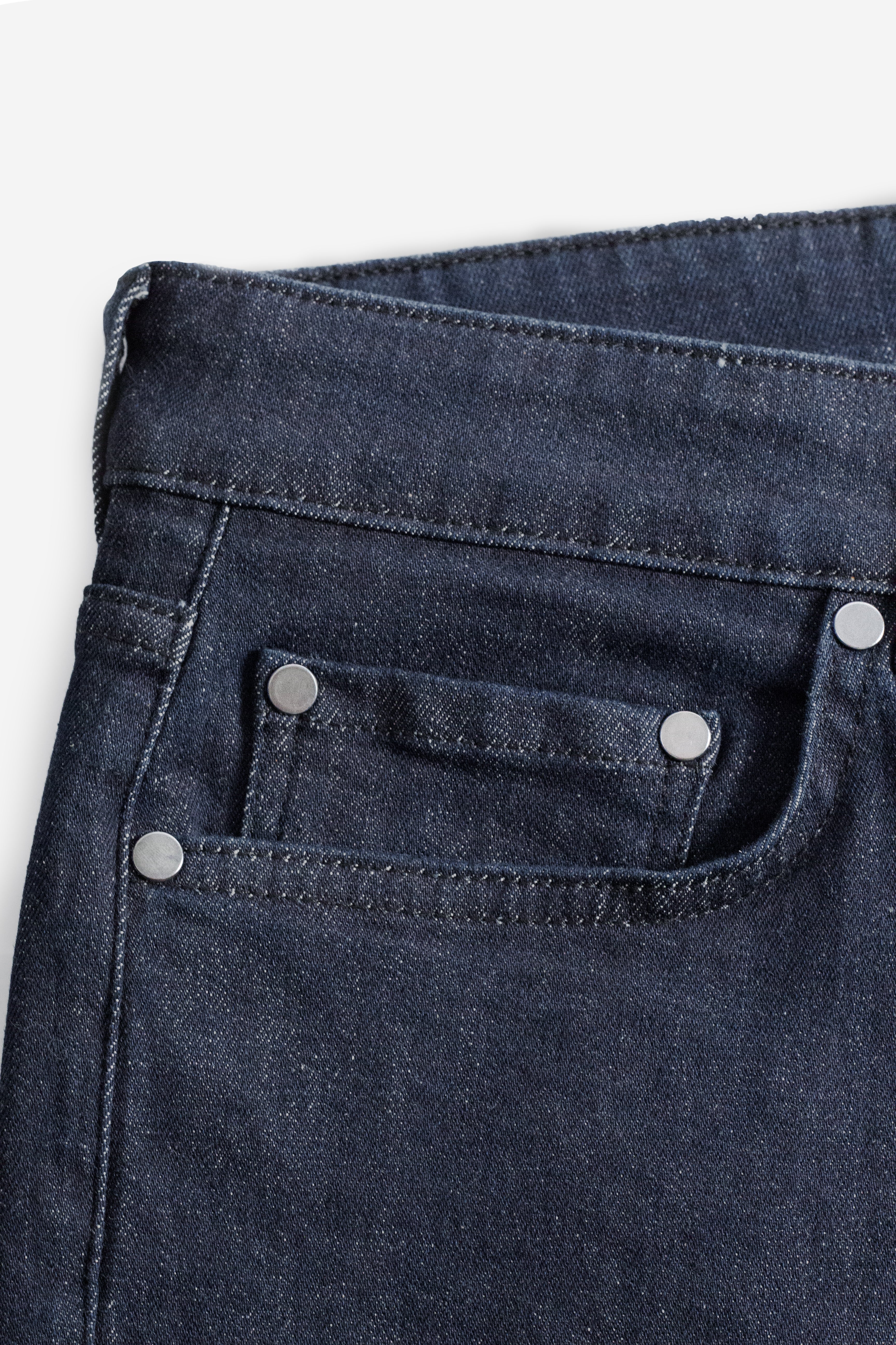 Men's Denim Jeans Soft Wash Indigo Blue