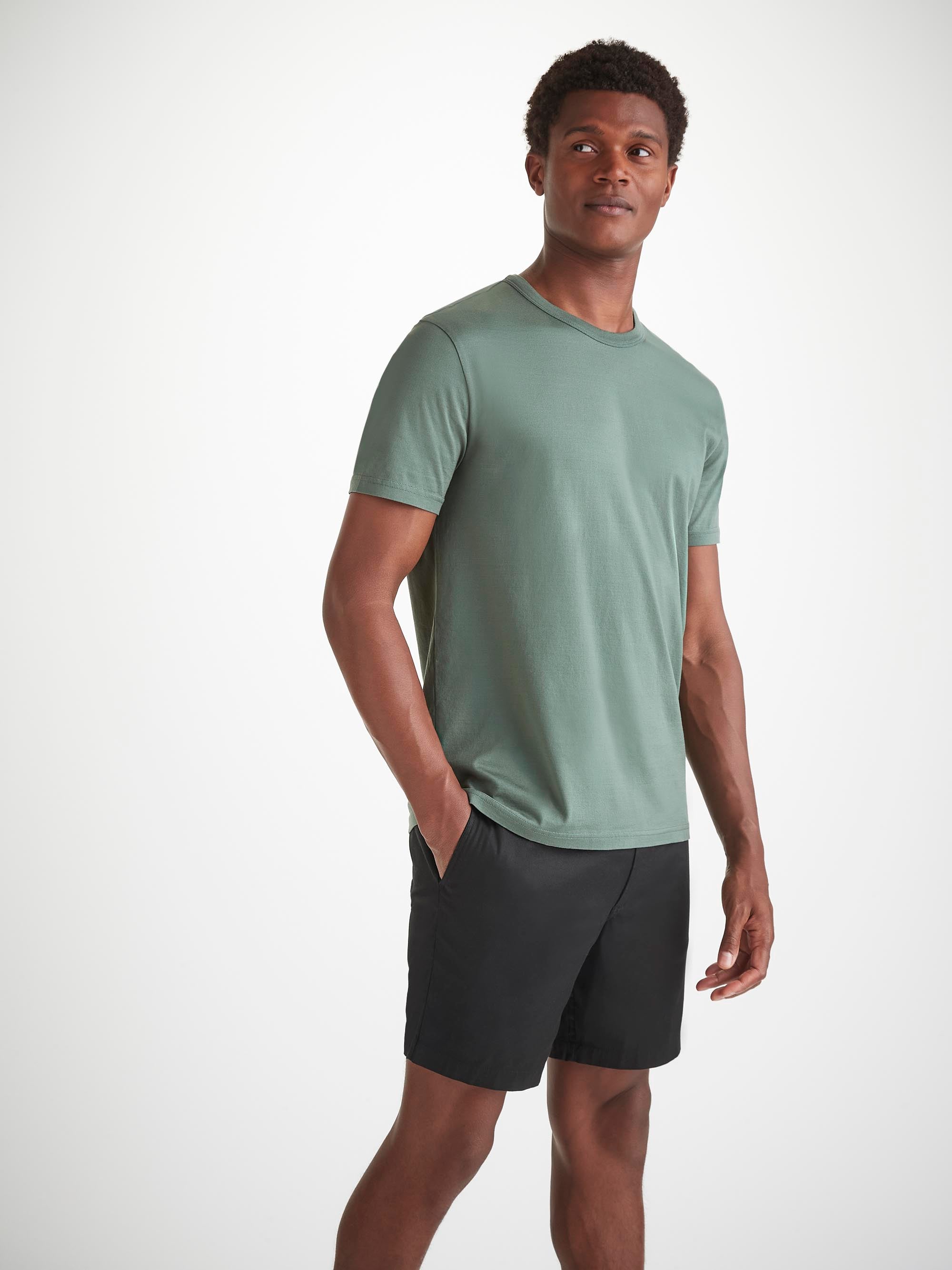Men s Luxury Cotton and Linen Casual Shorts Leisure Time Staples