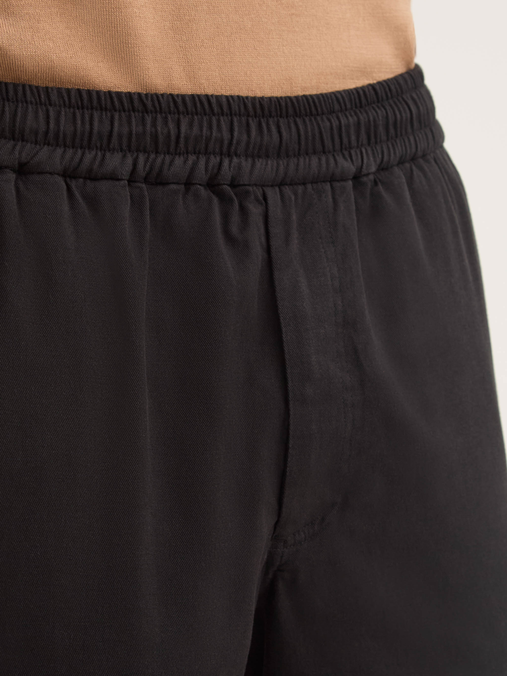 Men's Shorts Harris Lyocell Cotton Black