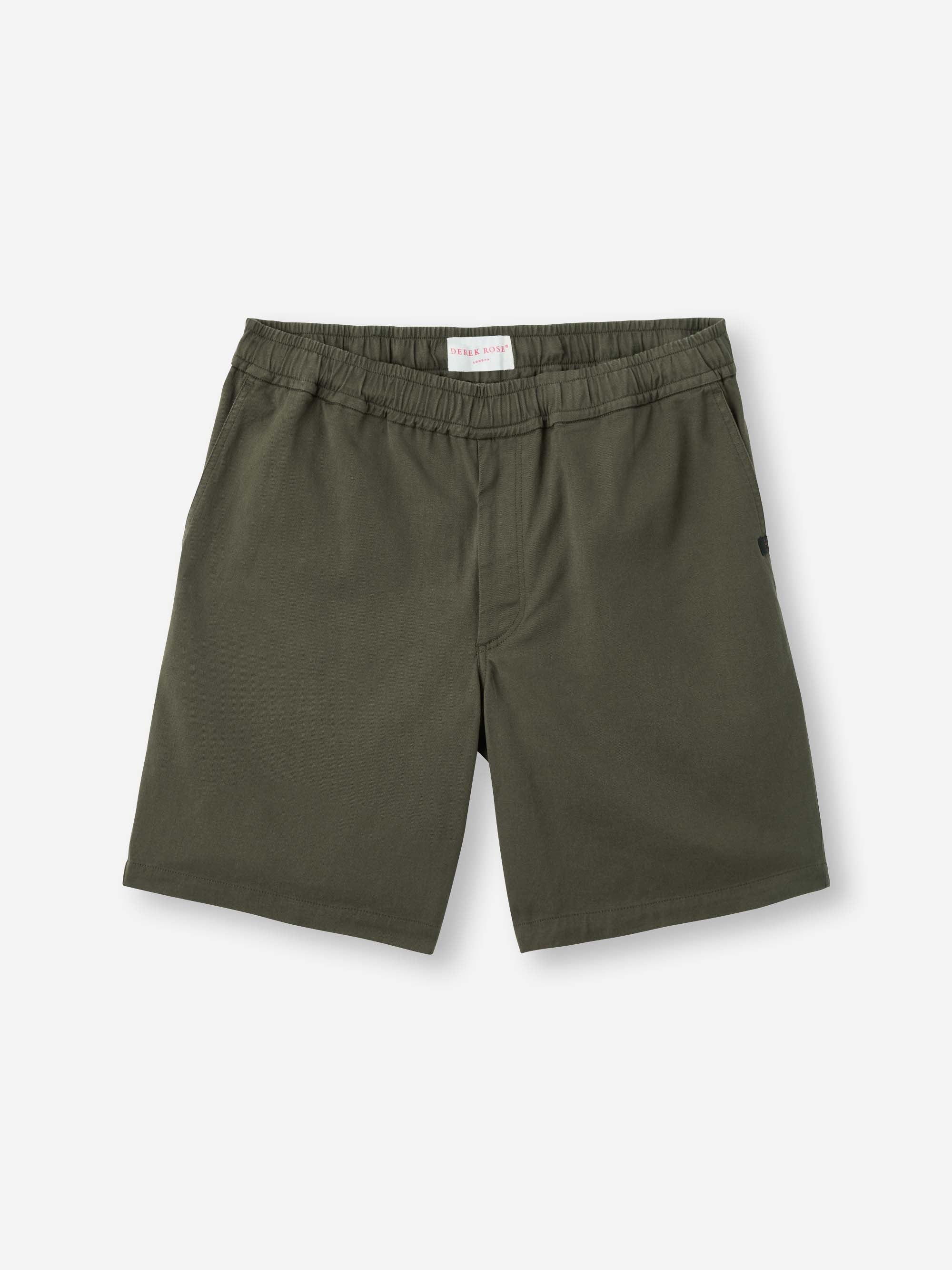Men's Shorts Harris Lyocell Cotton Khaki