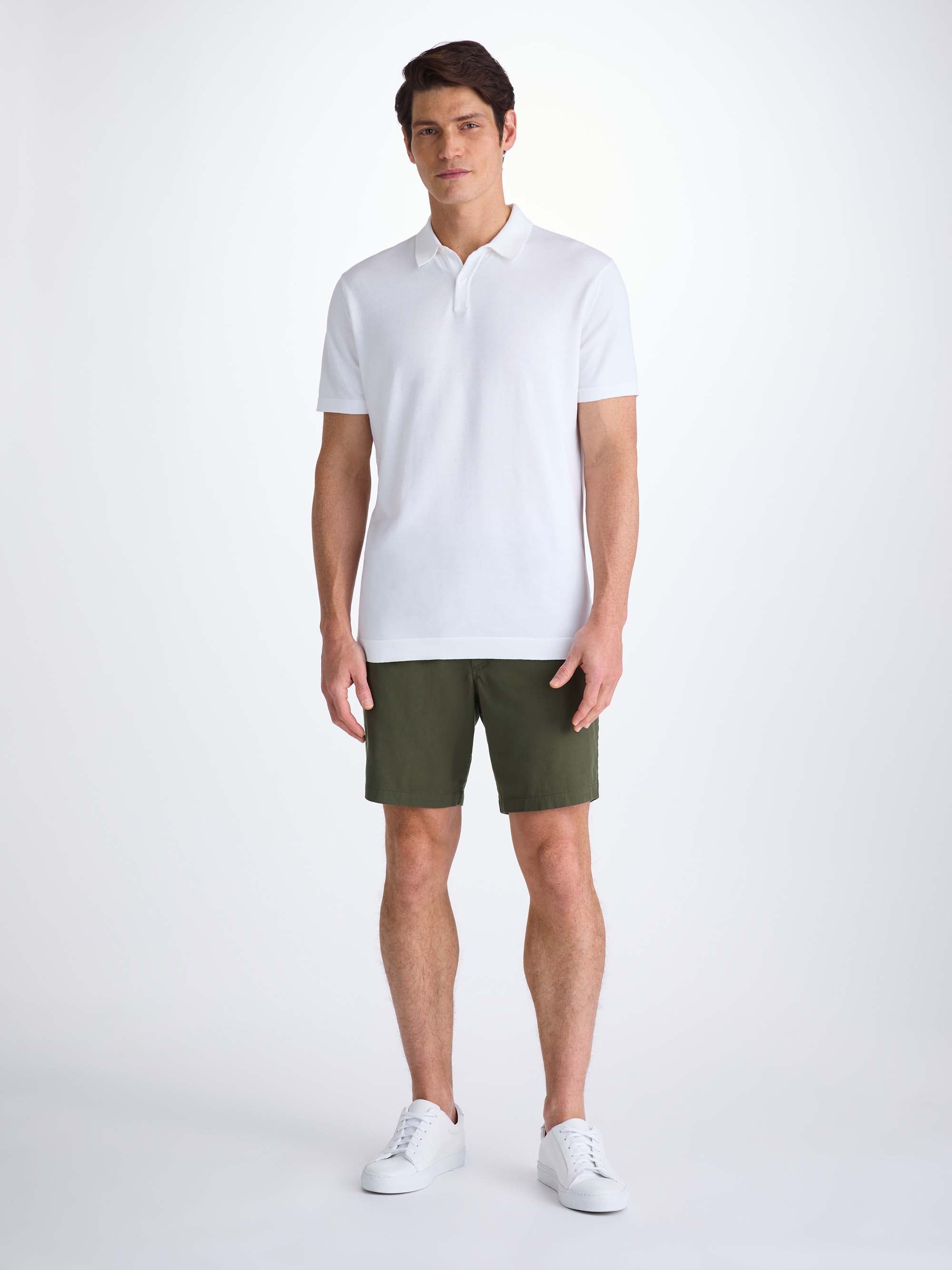 Men's Shorts Harris Lyocell Cotton Khaki