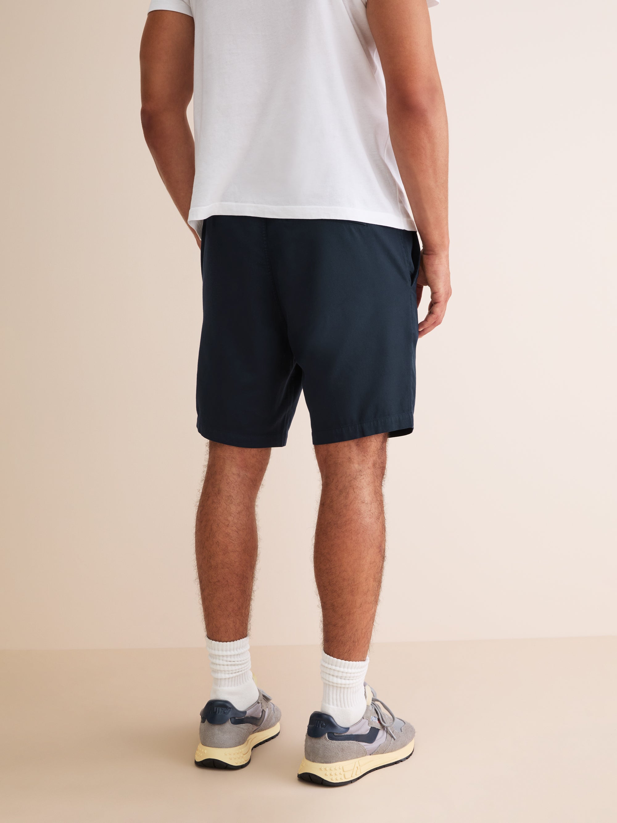 Men's Shorts Harris Lyocell Cotton Navy