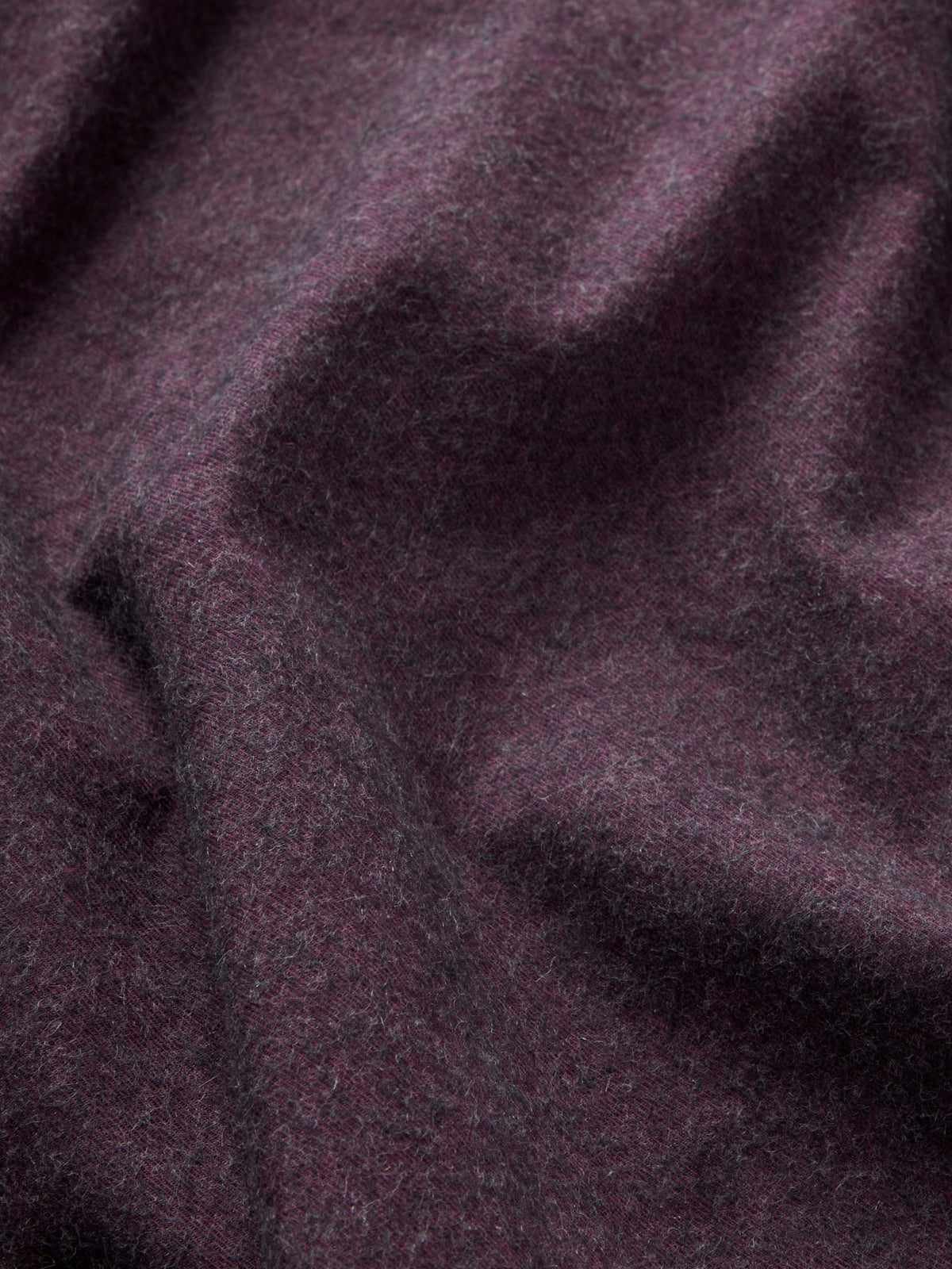 Arley Cotton Cashmere Lounge Trousers Burgundy