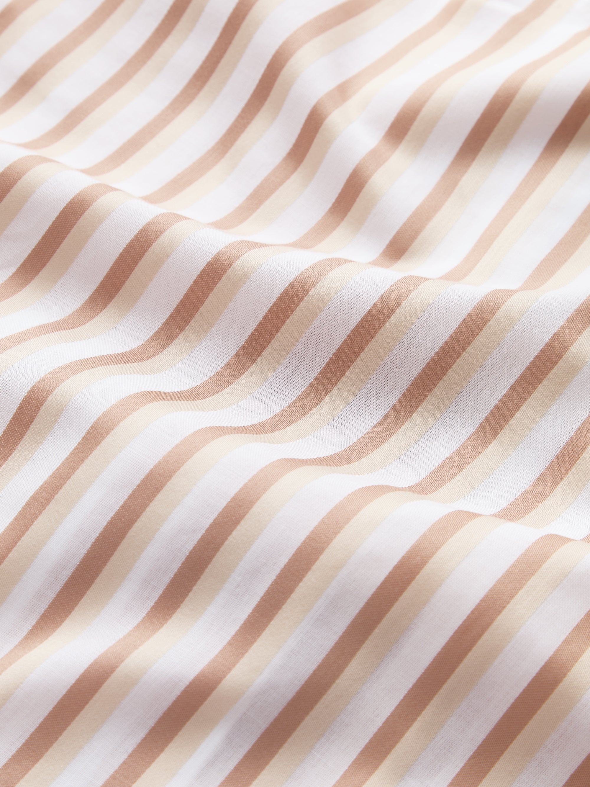 Women's Pyjamas Capri Cotton Batiste Fawn Stripe