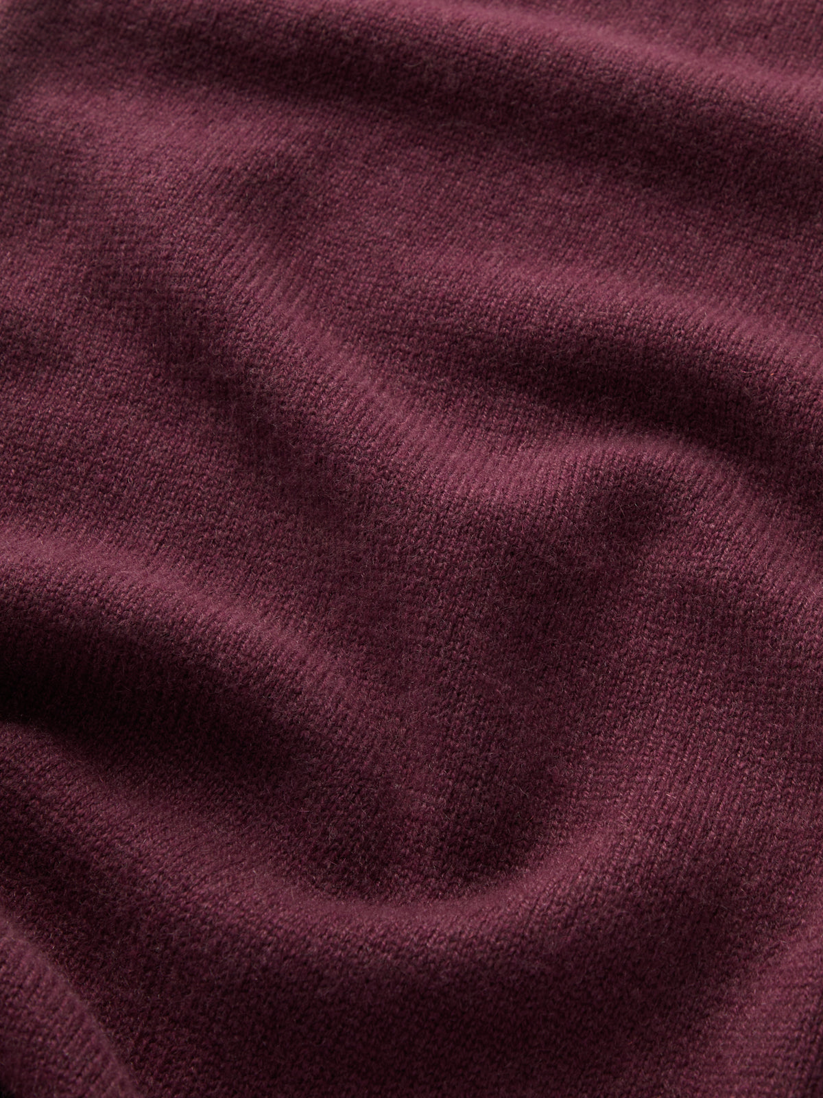 Daphne Cashmere Wide Leg Trousers Burgundy