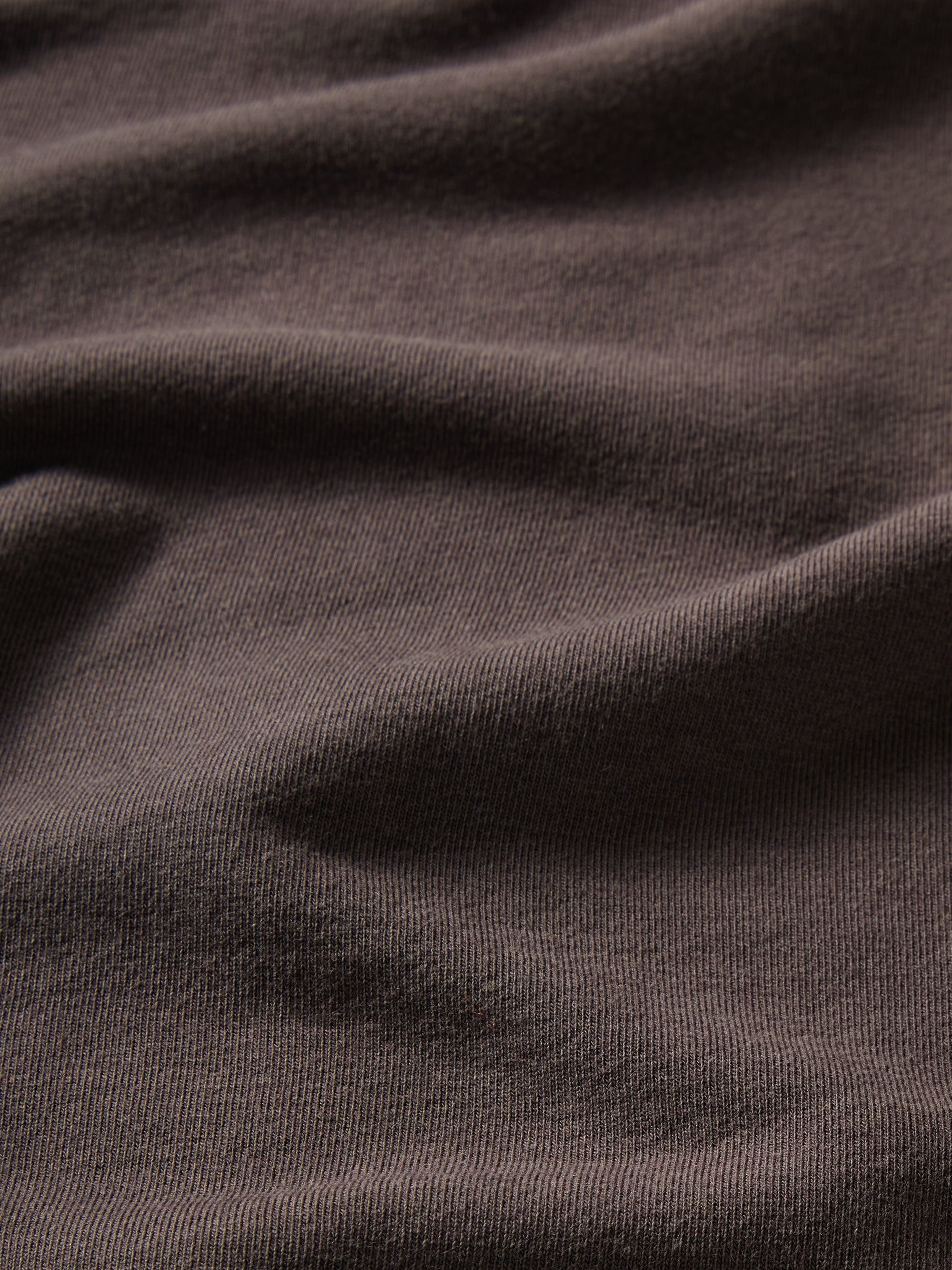 Harley Cotton Modal Half-Zip Sweatshirt Espresso Brown