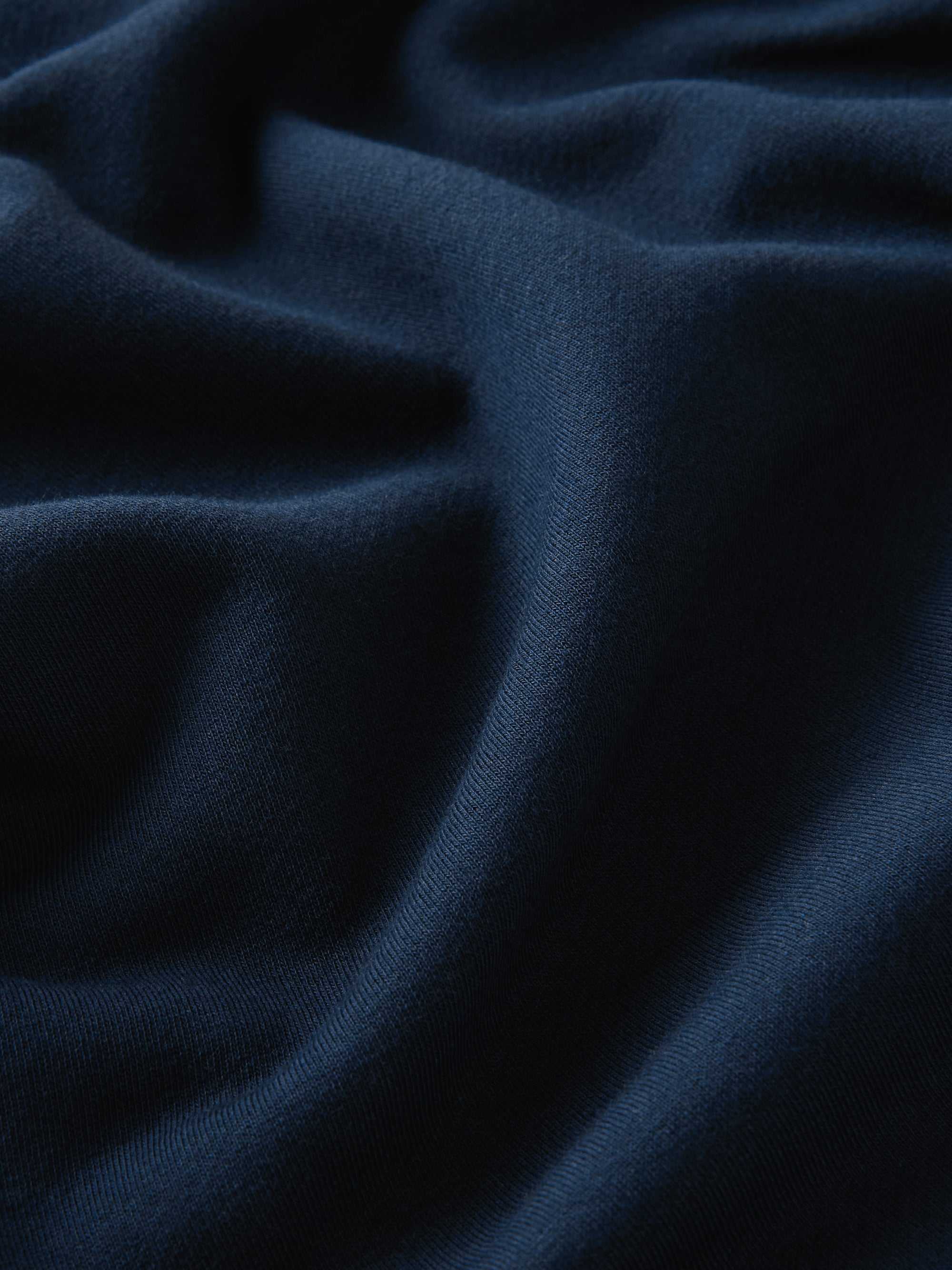 Harley Cotton Modal Wide Leg Sweatpants Navy Blue