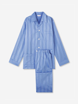 Men's Classic Fit Pyjamas Lingfield Cotton French