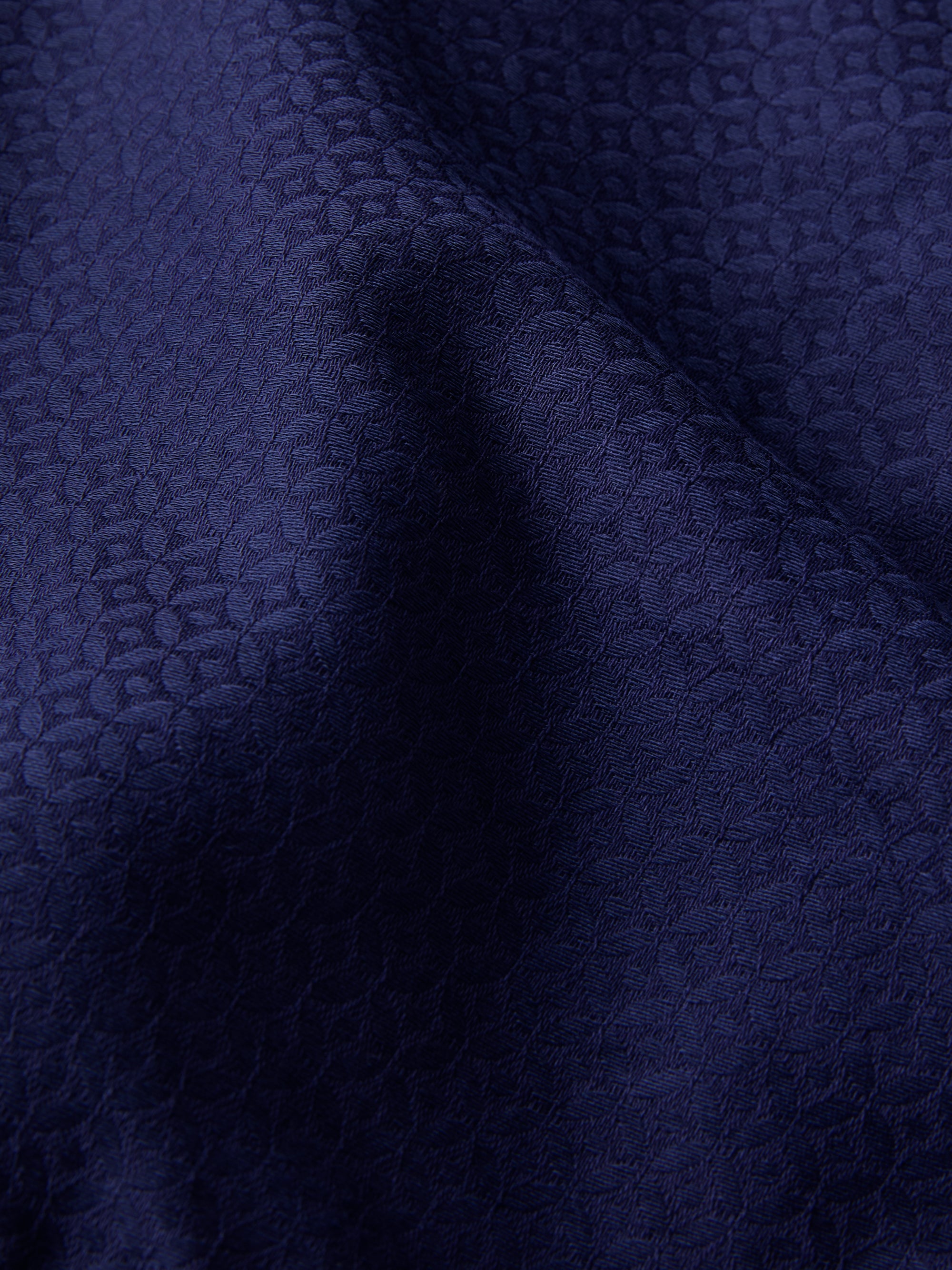 Lombard Cotton Jacquard Classic Fit Boxers Navy Blue Star