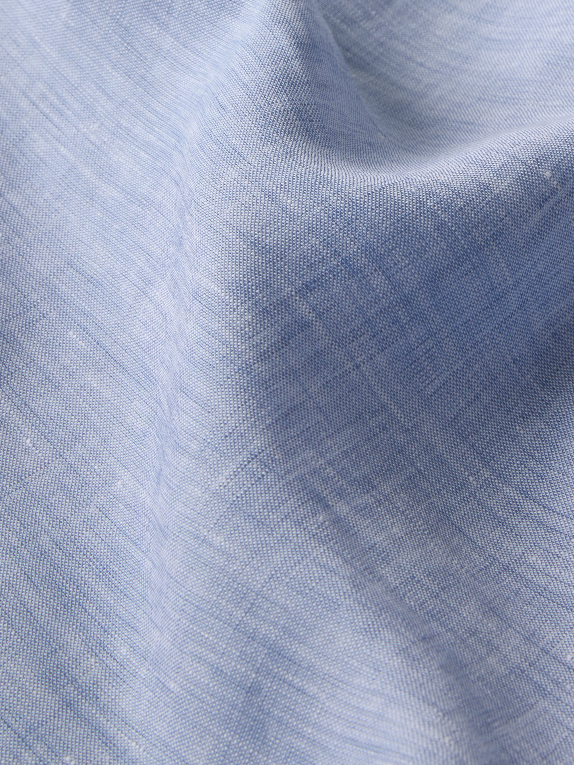 Monaco Linen Shirt Light Blue