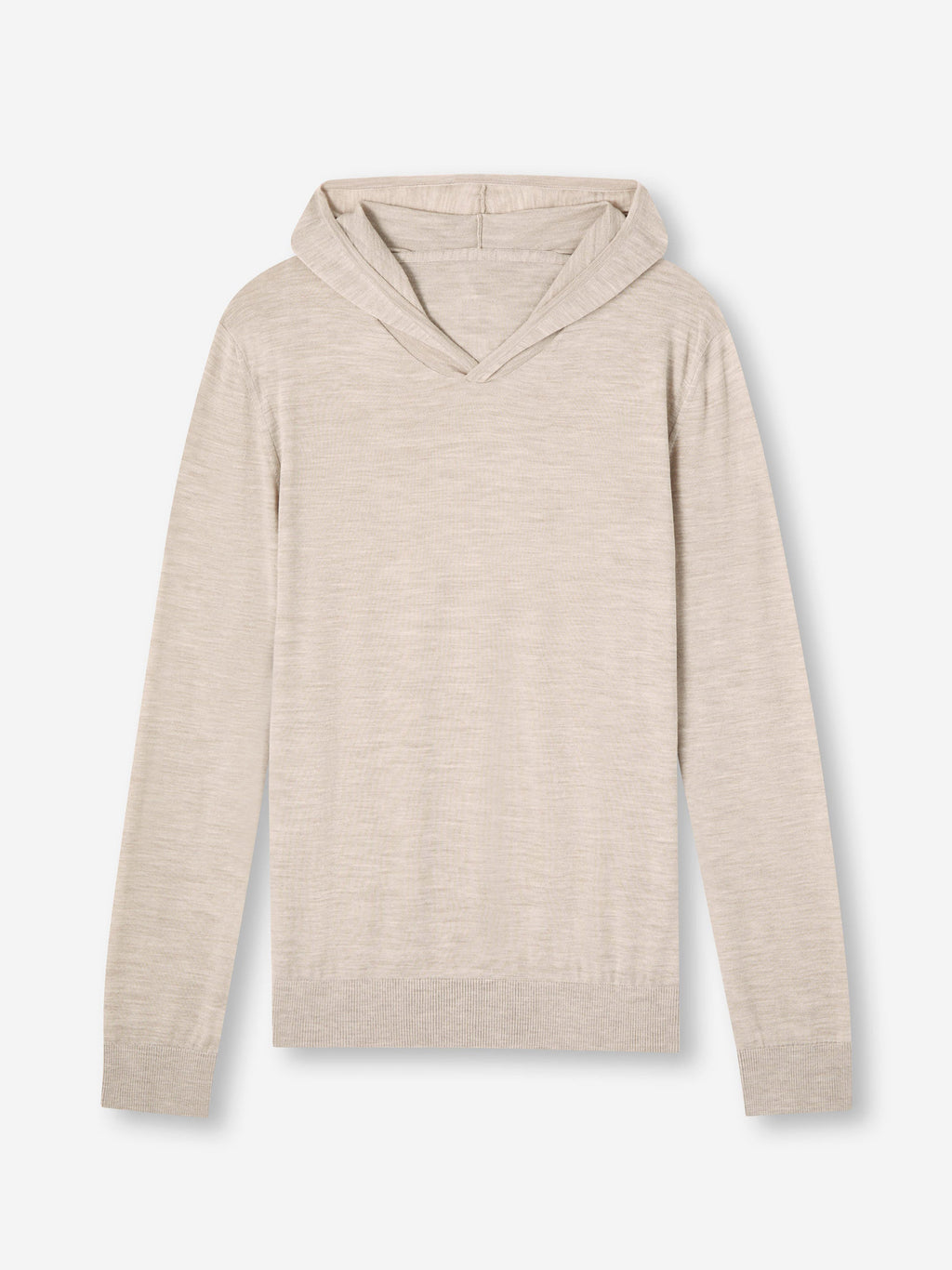 Pullover Hoodie Orson Merino Wool Oat