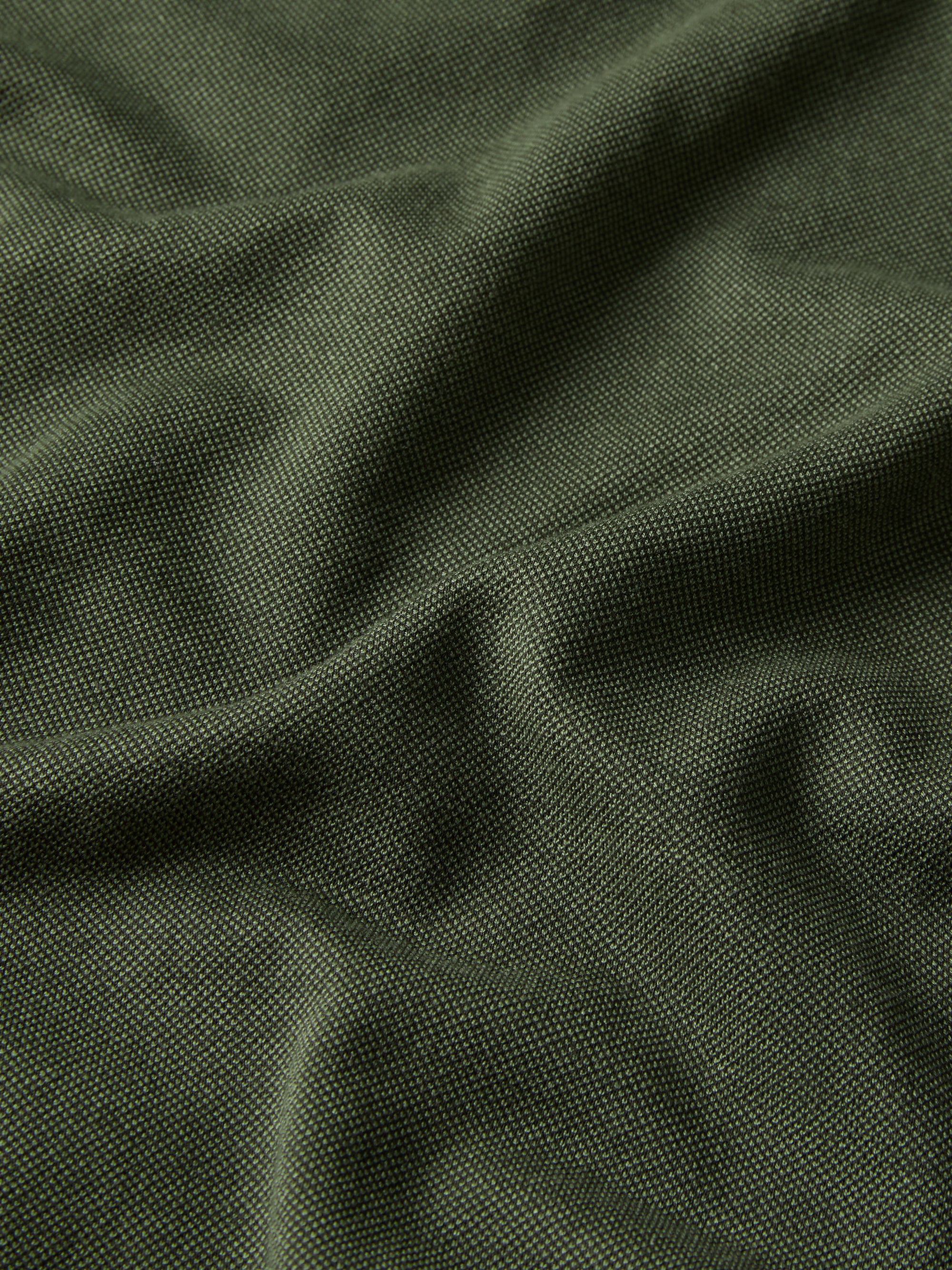 Ramsay Cotton Blend Polo Shirt Green