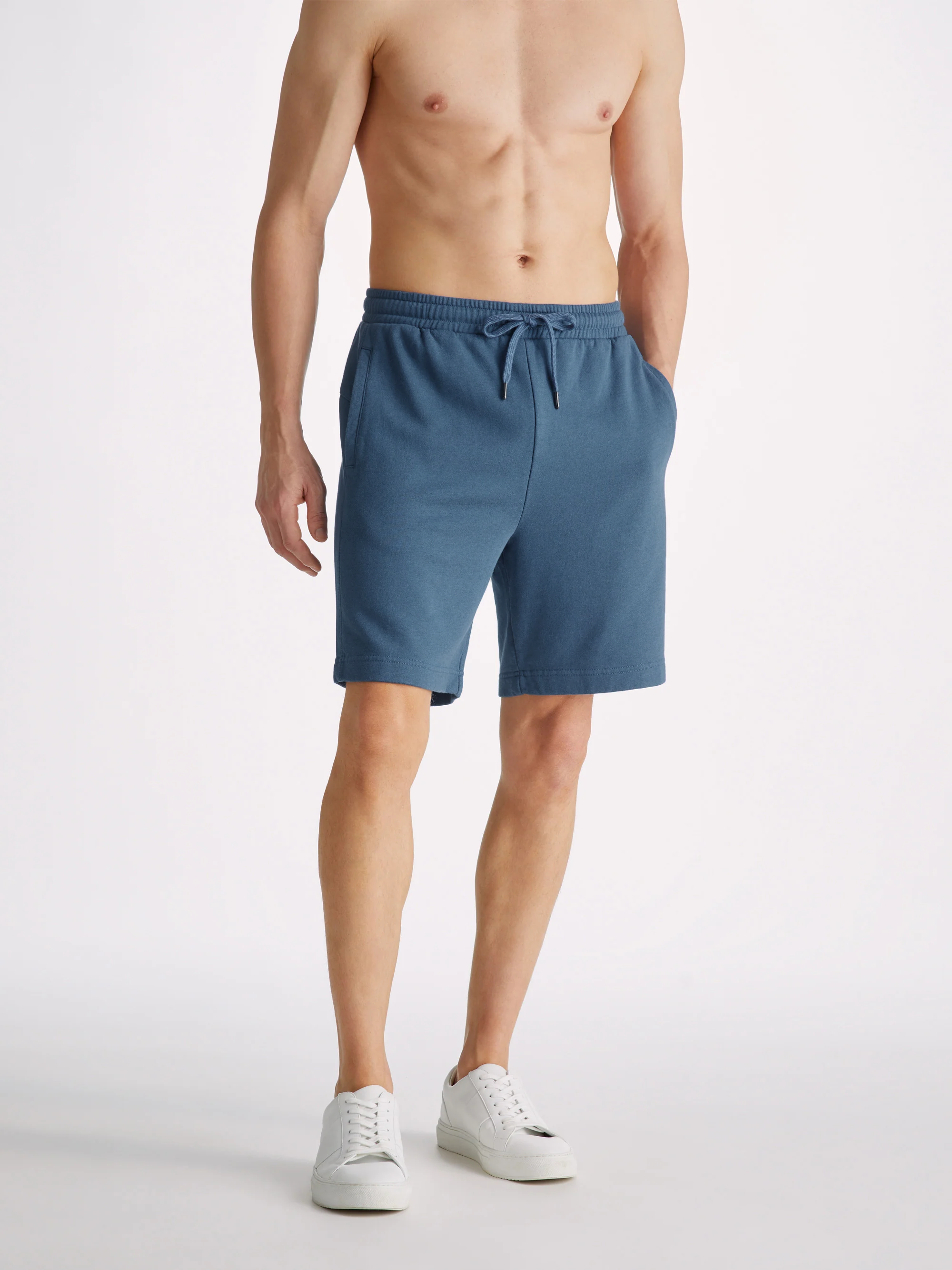 Men's Sweat Shorts Quinn Cotton Modal Denim