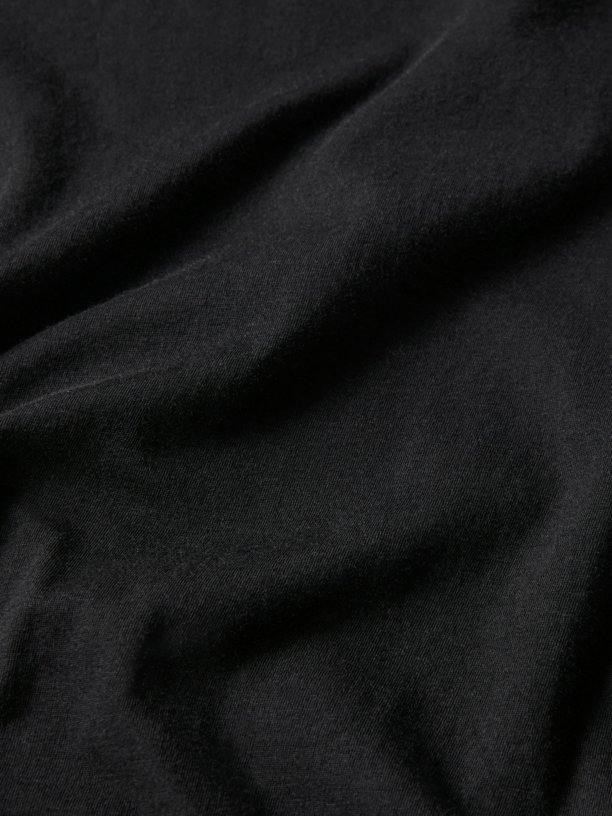 Riley Cotton T-Shirt Black