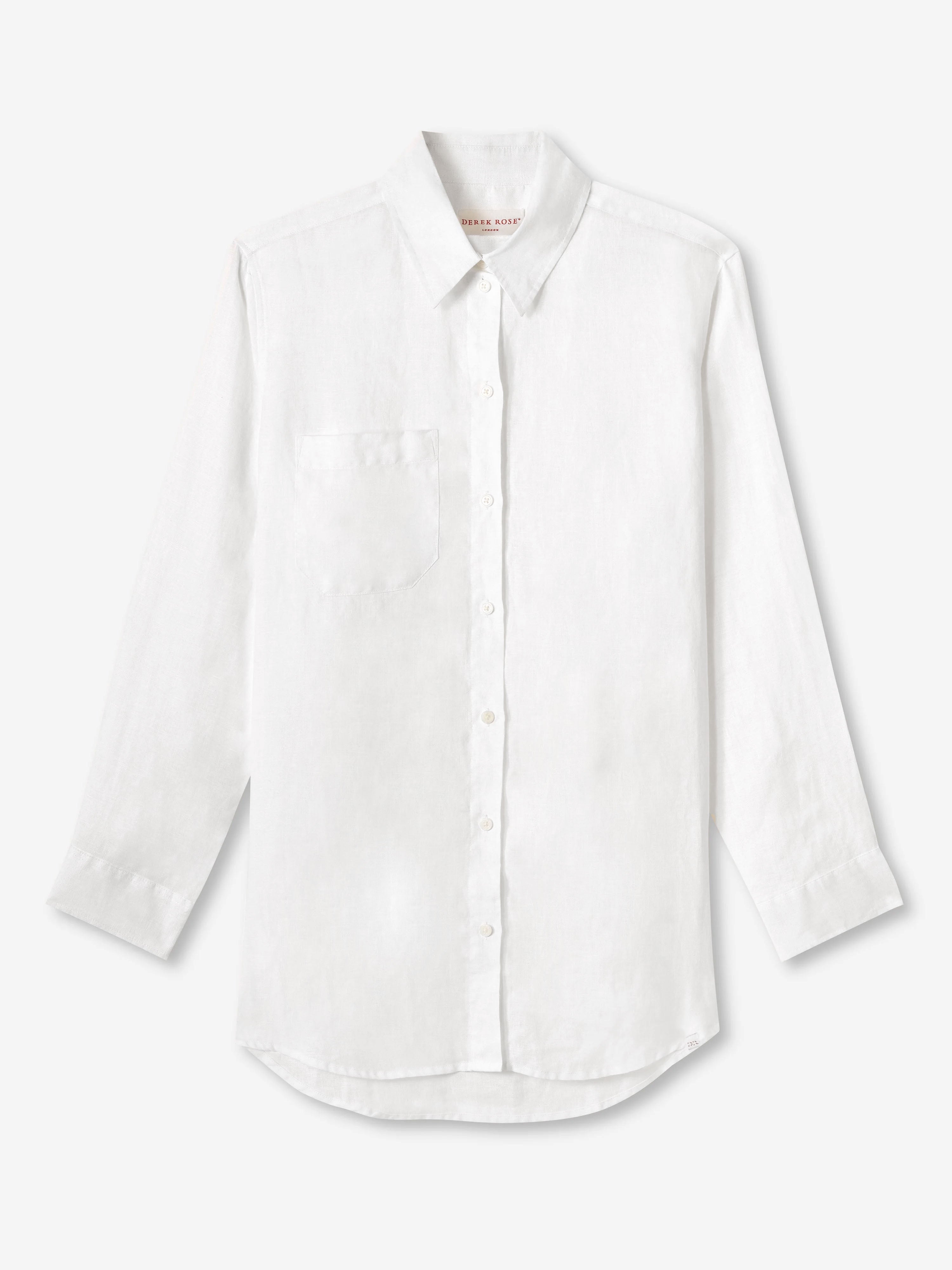 Women's Shirt Sicily Linen White