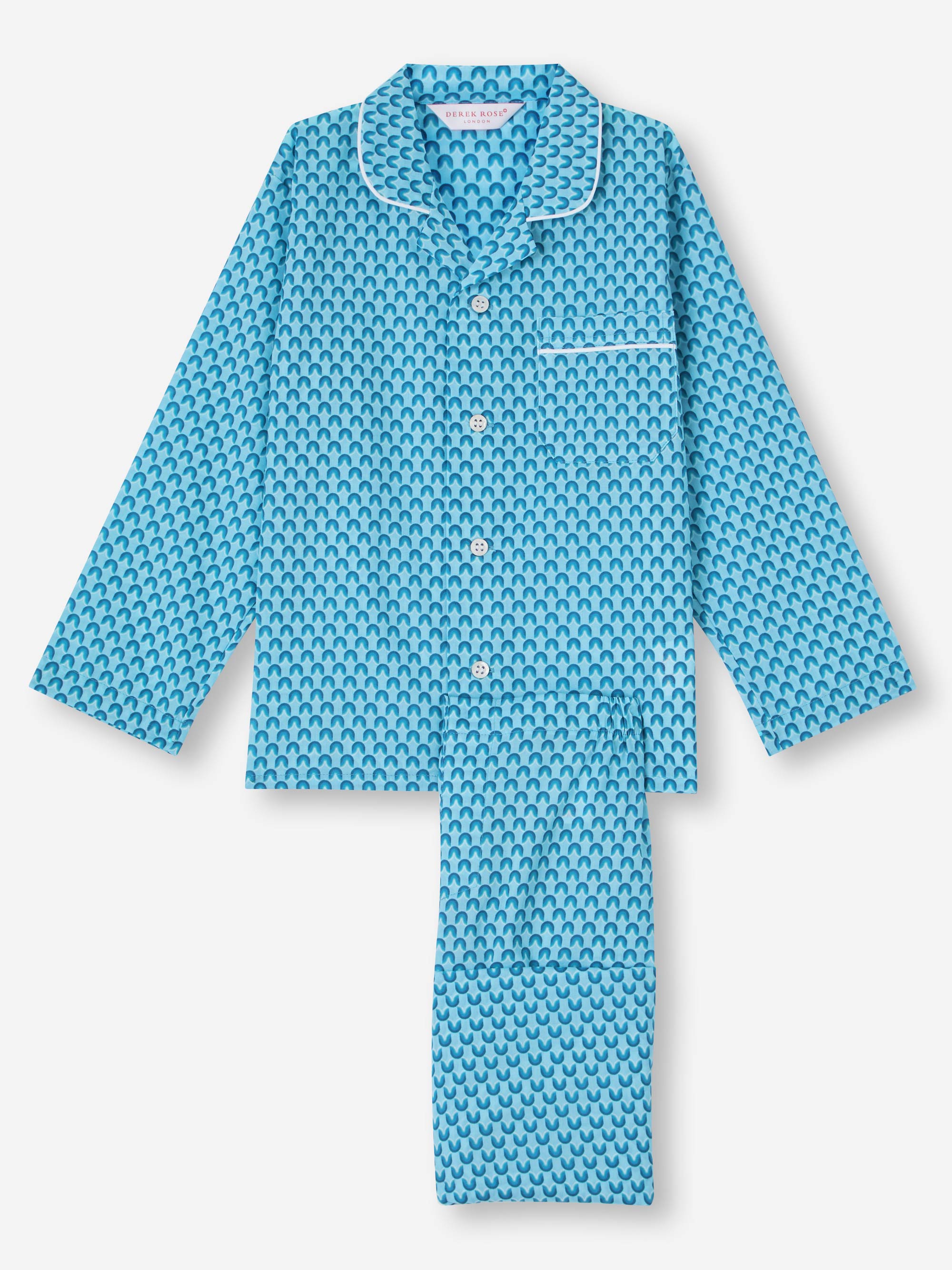 Kids' Pyjamas Ledbury 65 Cotton Batiste Blue