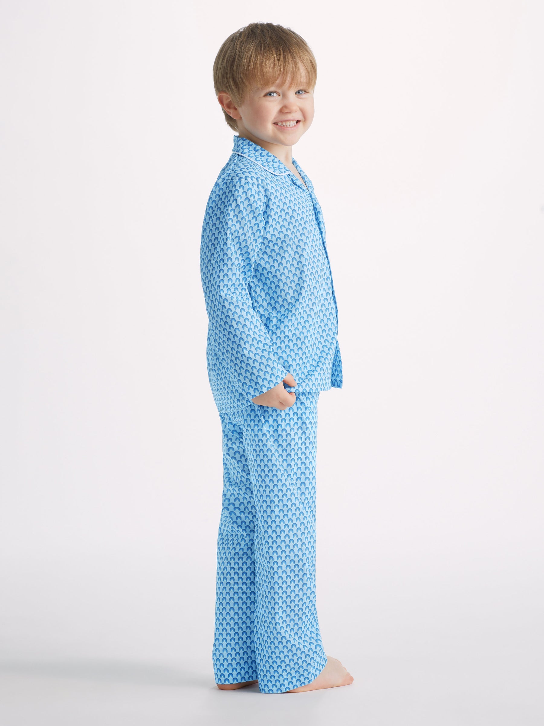 Kids' Pyjamas Ledbury 65 Cotton Batiste Blue