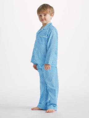 Kids' Pyjamas Ledbury 65 Cotton Batiste Blue