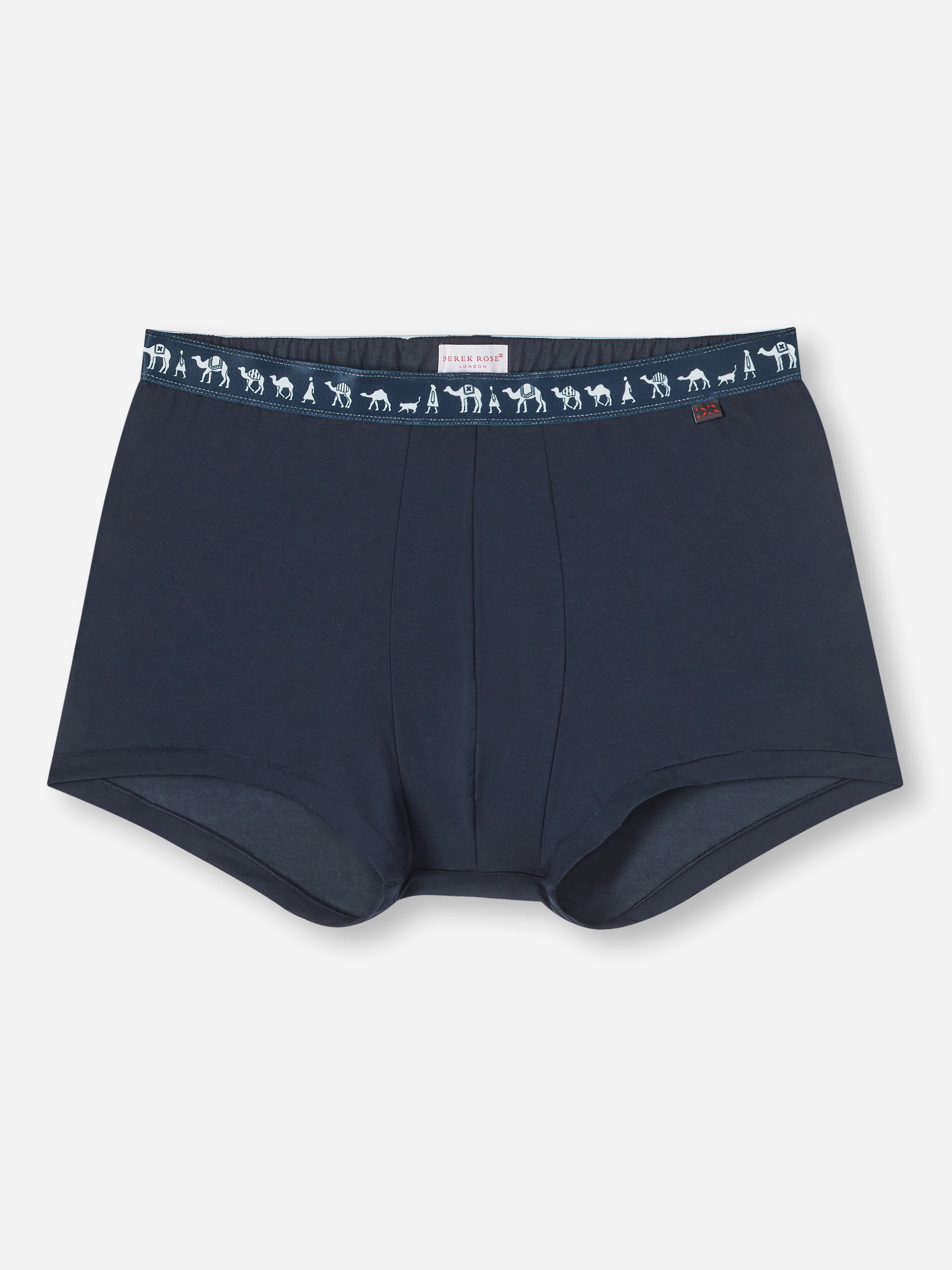 Derek Rose Men's Pima Cotton Stretch Trunk Underwear (Navy) – Epic