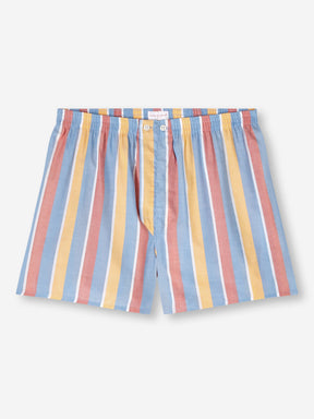 Men's Classic Fit Boxers Amalfi 19 Cotton Batiste Multi