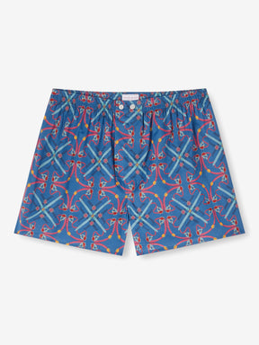 Men's Classic Fit Boxers Ledbury 64 Cotton Batiste Multi