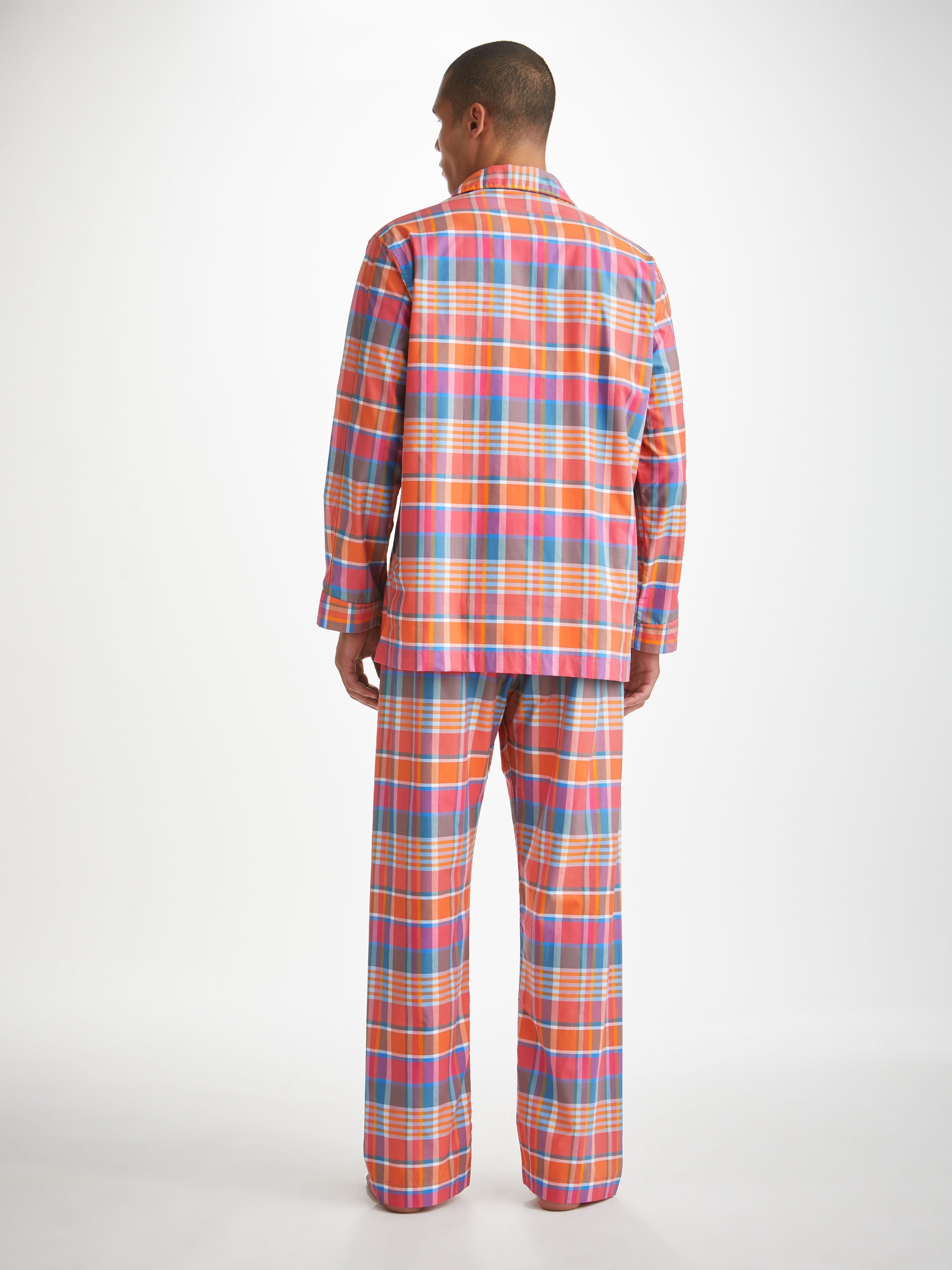Men's Classic Fit Pyjamas Barker 36 Cotton Multi