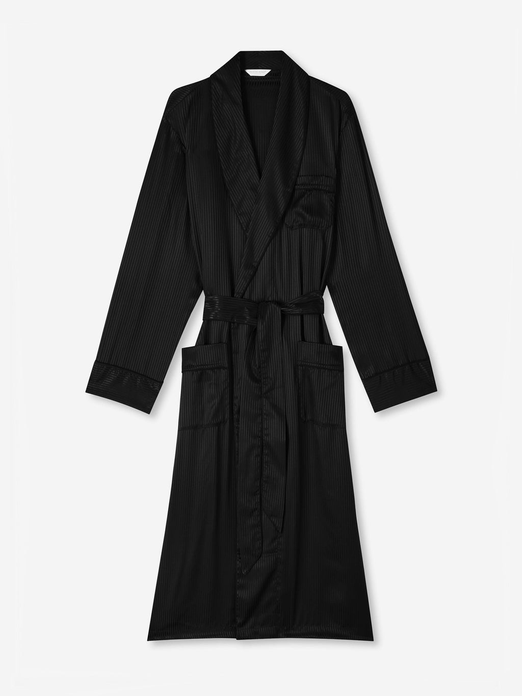 Woburn Silk Dressing Gown Stripe