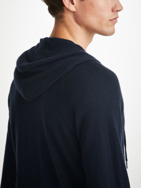 Men's Hoodie Finley Cashmere Navy