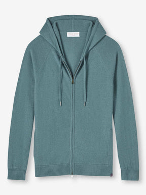 Men's Hoodie Finley Cashmere Teal