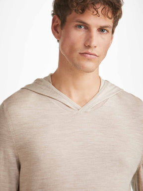 Men's Hoodie Orson Merino Wool Oat