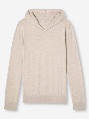 Men's Hoodie Orson Merino Wool Oat