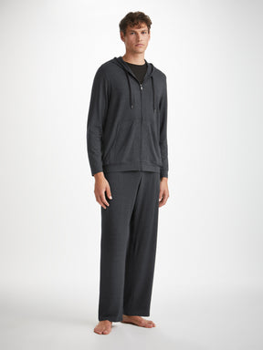 Men's Hoodie Marlowe Micro Modal Anthracite