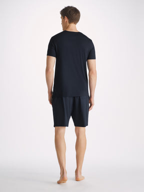 Men's Lounge Shorts Basel Micro Modal Stretch Navy