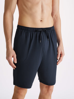 Men's Lounge Shorts Basel Micro Modal Stretch Navy