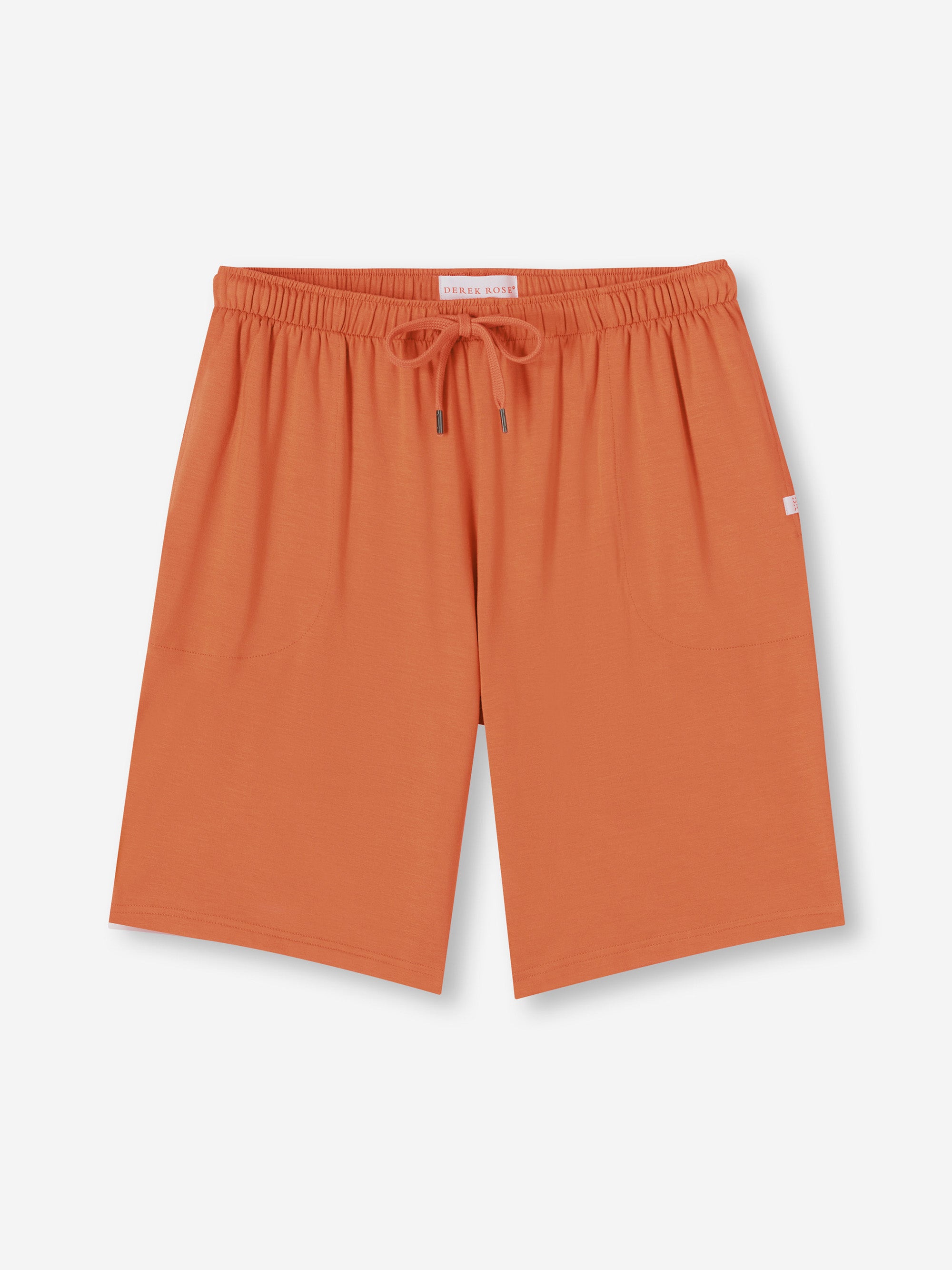 Men's Lounge Shorts Basel Micro Modal Stretch Terracotta