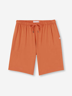 Men's Lounge Shorts Basel Micro Modal Stretch Terracotta