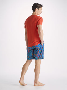 Men's Lounge Shorts Ledbury 64 Cotton Batiste Multi