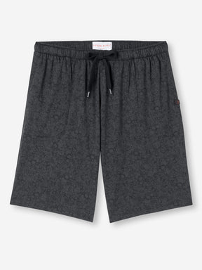 Men's Lounge Shorts London 10 Micro Modal Black