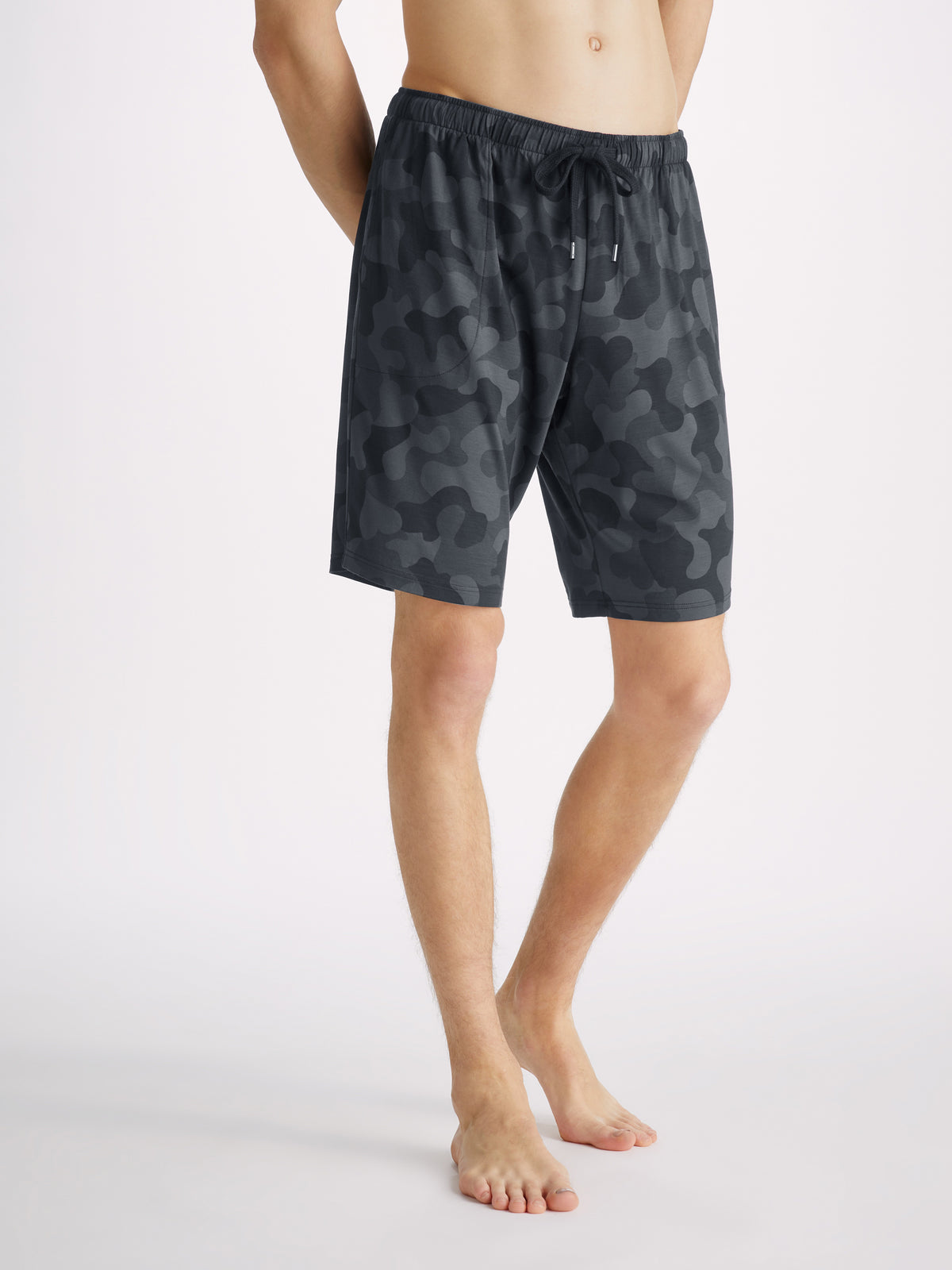Men's Lounge Shorts London 11 Micro Modal Black