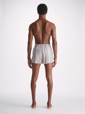 Men's Modern Fit Boxers Amalfi 19 Cotton Batiste Multi