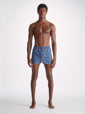 Men's Modern Fit Boxers Ledbury 64 Cotton Batiste Multi