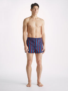 Men's Modern Fit Boxers Wellington 55 Cotton Multi