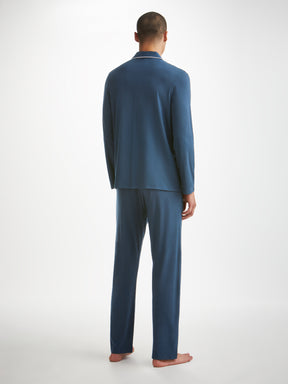 Men's Pyjamas Basel Micro Modal Stretch Navy