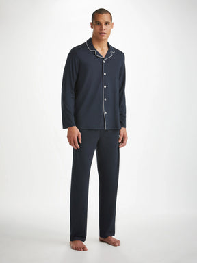 Men's Pyjamas Basel Micro Modal Stretch Navy