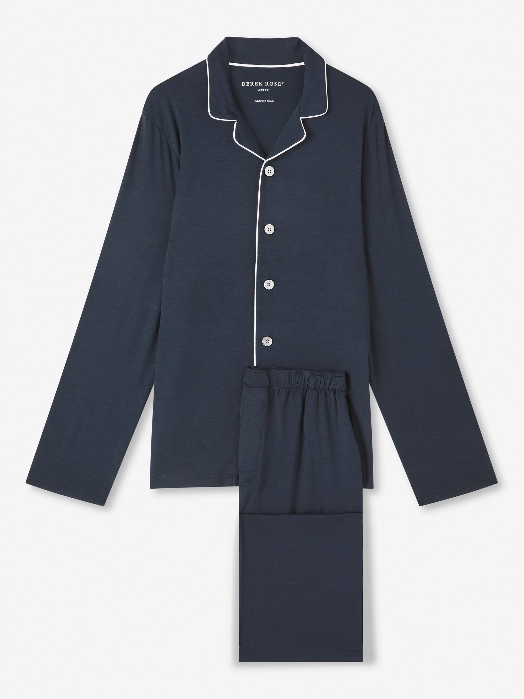 Men's Pyjamas Basel Micro Modal Stretch Navy