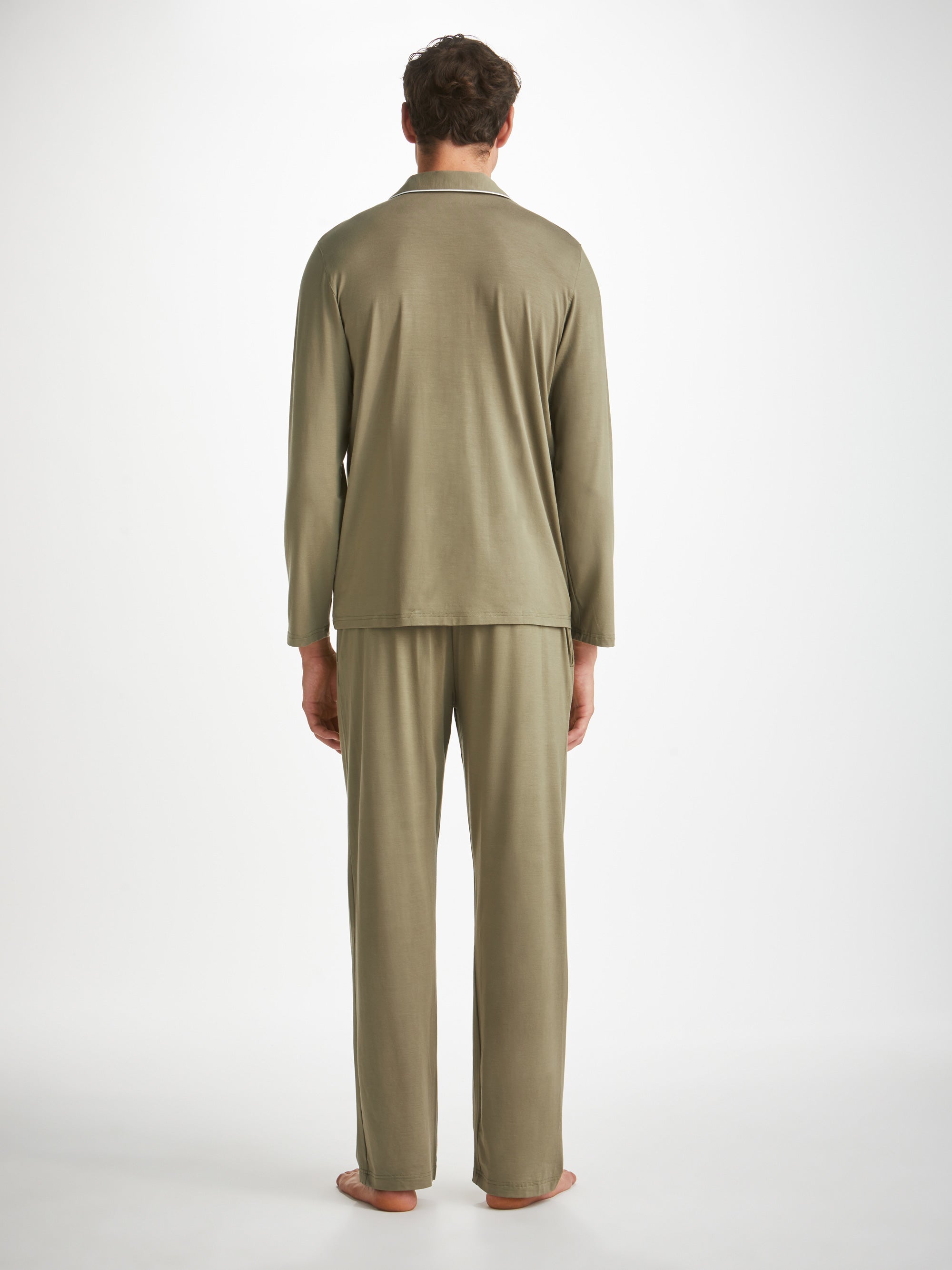 Men's Pyjamas Basel Micro Modal Stretch Khaki