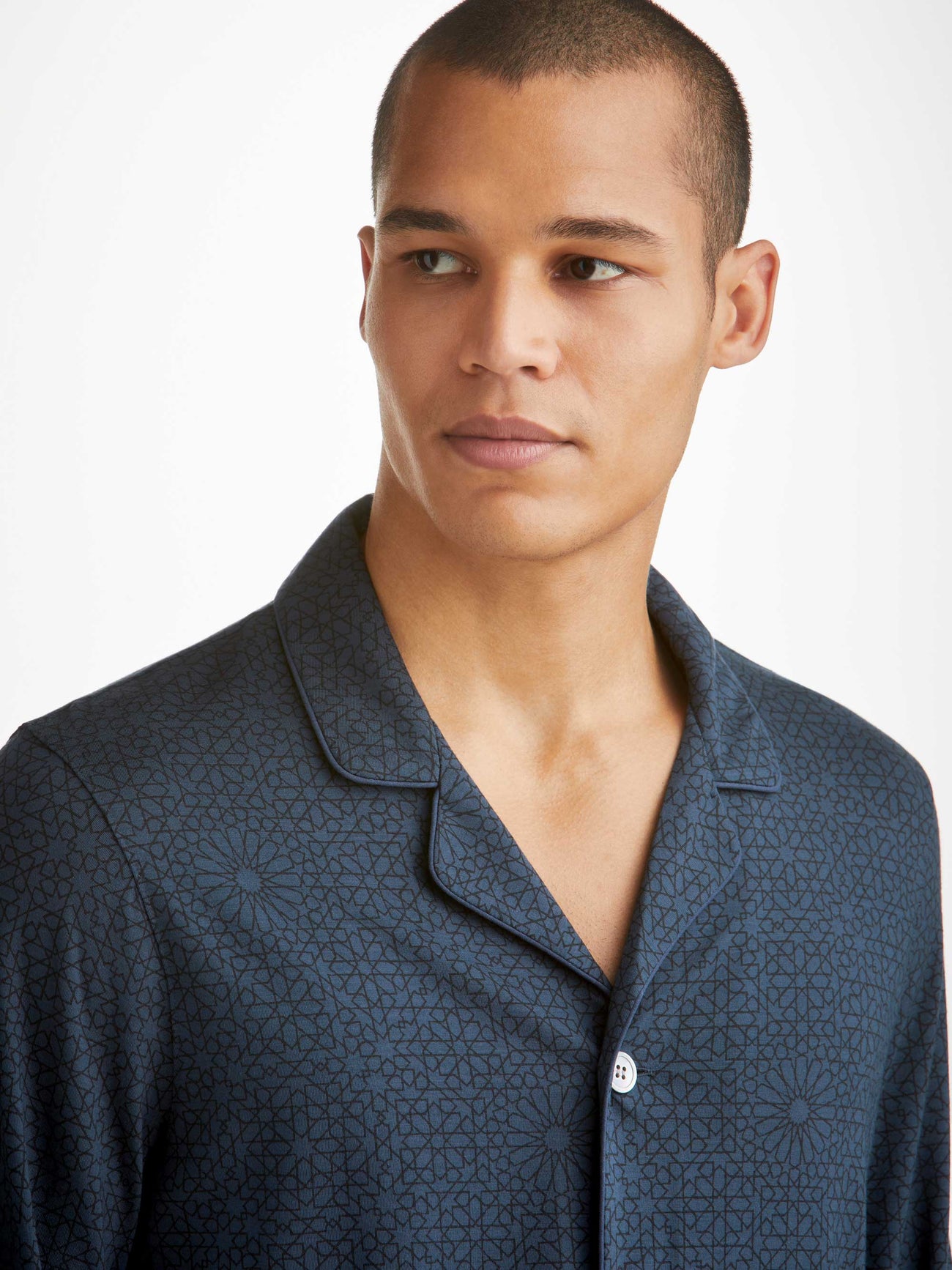 Men's Pajamas London 12 Micro Modal Navy