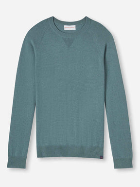 Men's Sweater Finley Cashmere Teal