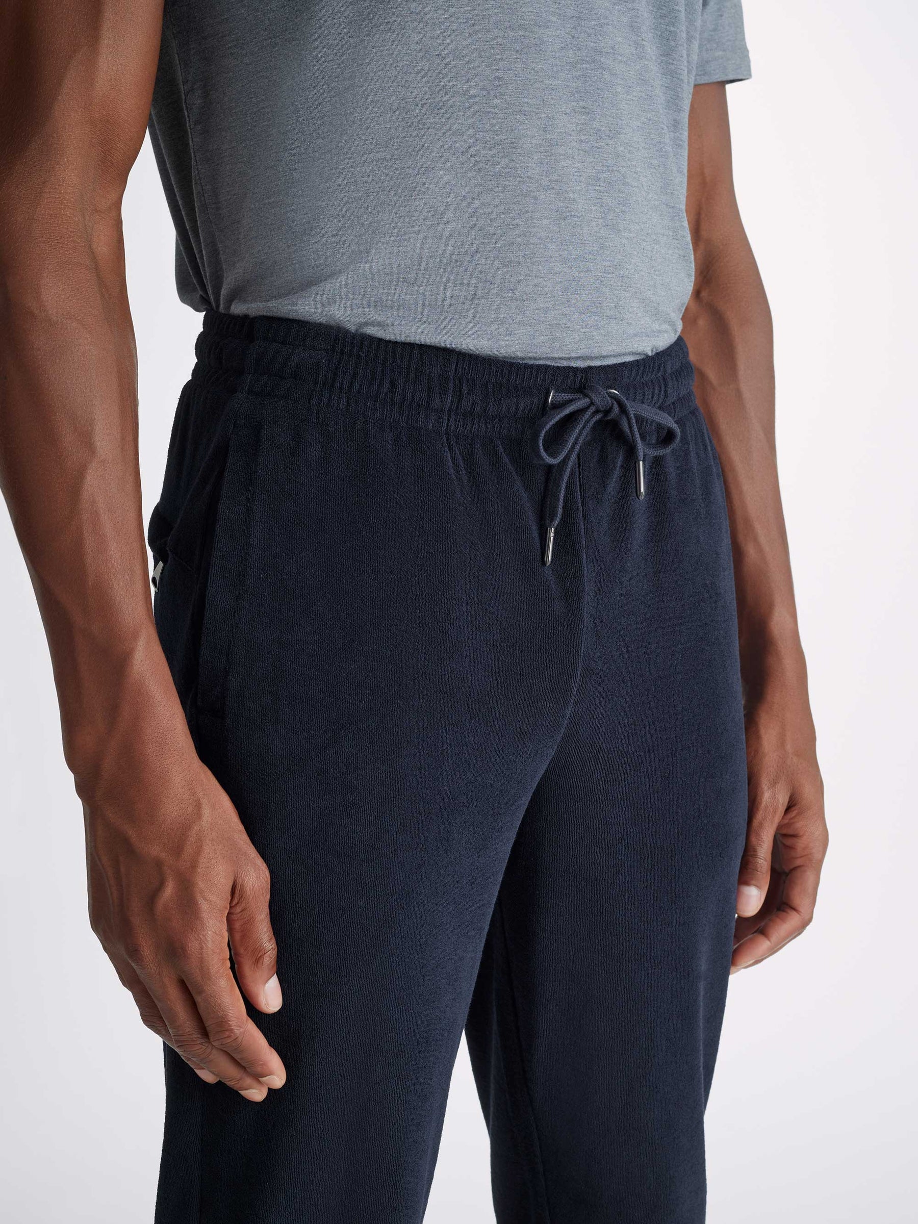 Men's Sweatpants Isaac Terry Cotton Navy