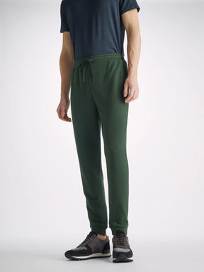 Men's Sweatpants Quinn Cotton Modal Hunter Green